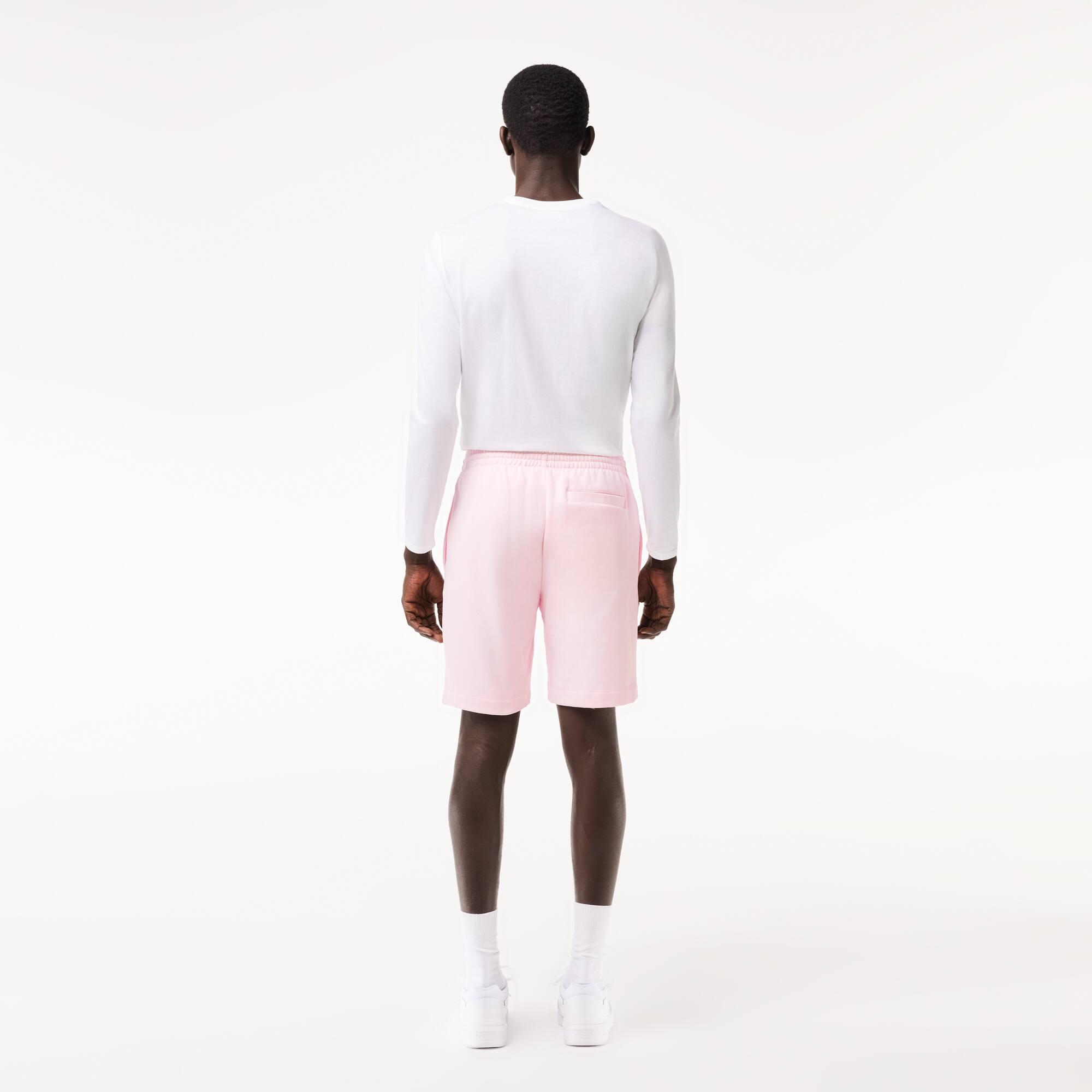 Jogging-Shorts aus Fleece Bermudas - Rosa - Lacoste - Herren