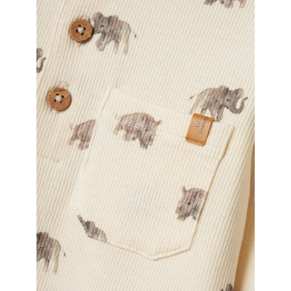 Køb Lil'Atelier Turtledove Gavo Evo Slim Bluse