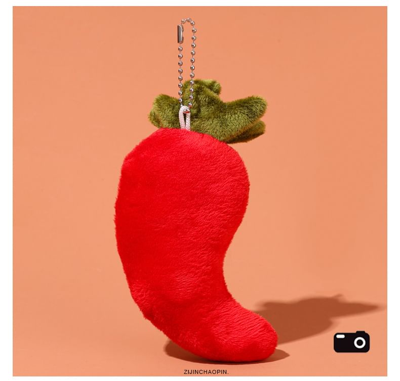 Blancorp - Chili Pluche Poppentas Sleutelhanger (Verschillende Ontwerpen)