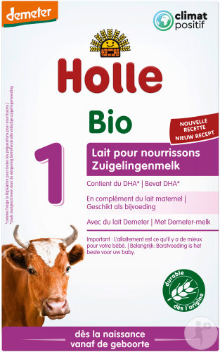 Holle Lait Pour Nourrissons 1 Dès La Naissance Bio Poudre 400g