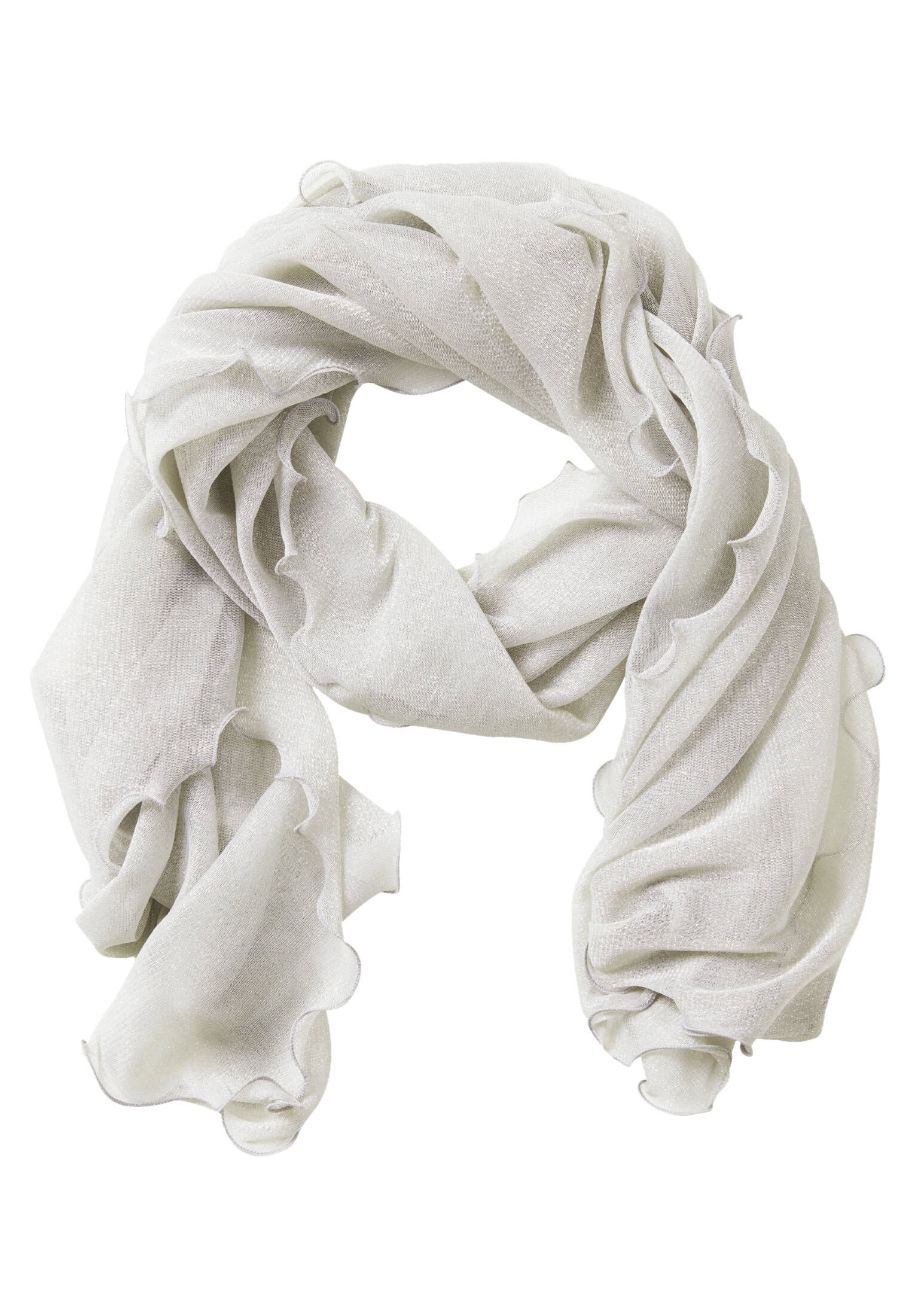 Vera Mont| Damen Basic-Schal mit Lurexfaden