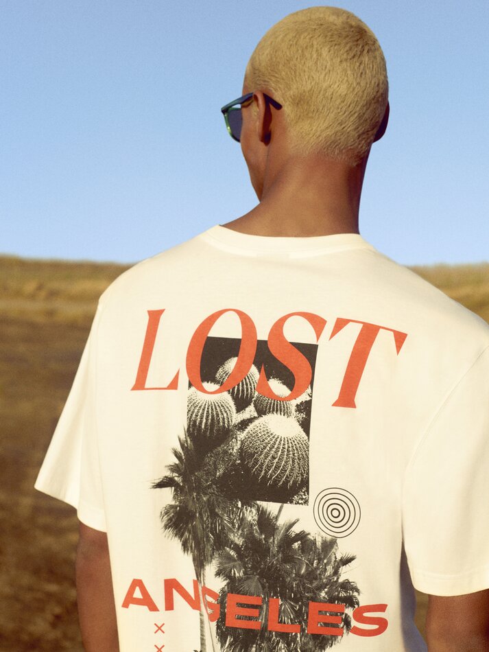 Camiseta estampada - Branca