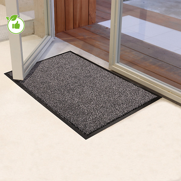 Tapis d'entrée grattant absorbant Delta Hydro TX gris 90 x 150 cm