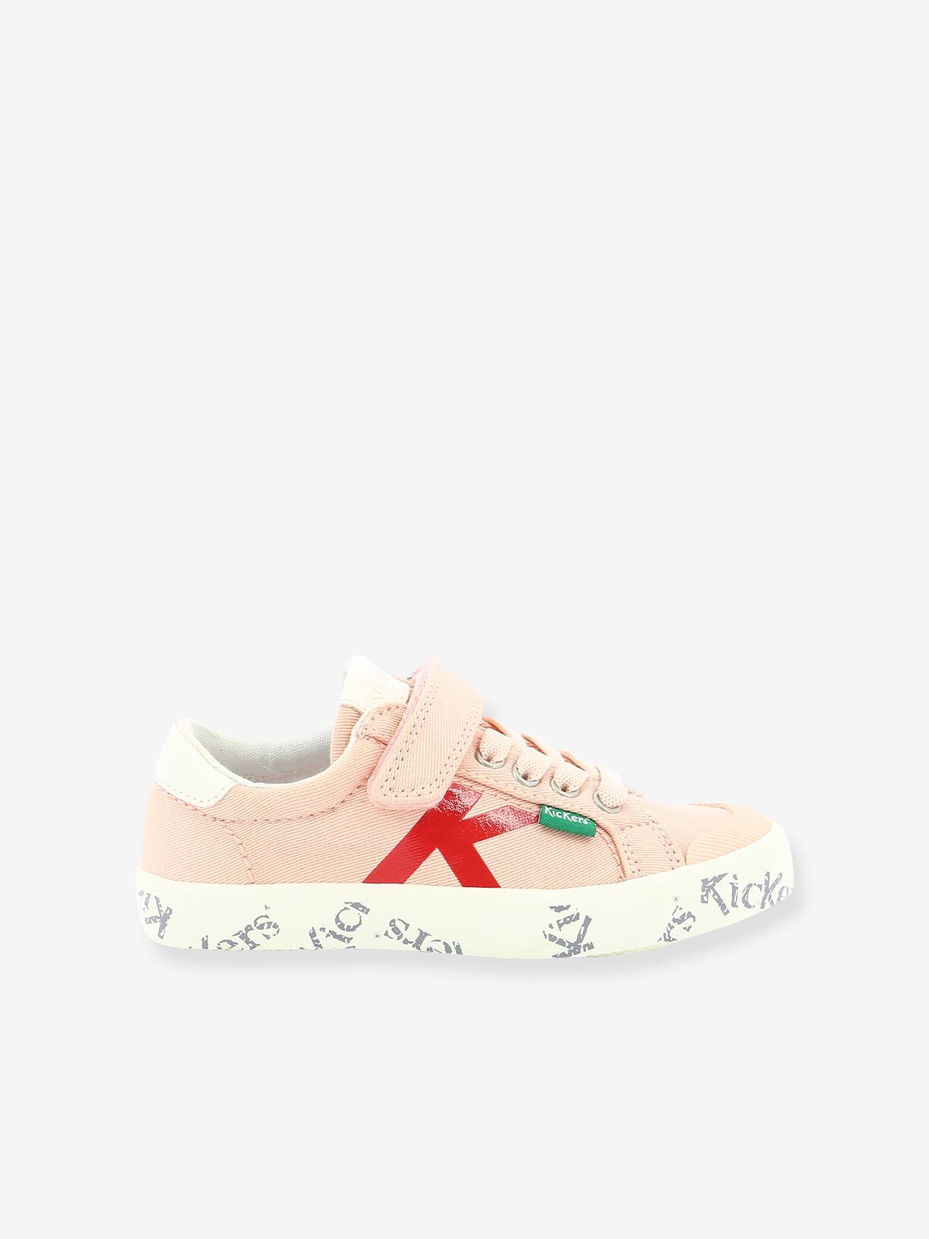 Tênis infantil Gody Gold KICKERS®, rosa claro, liso