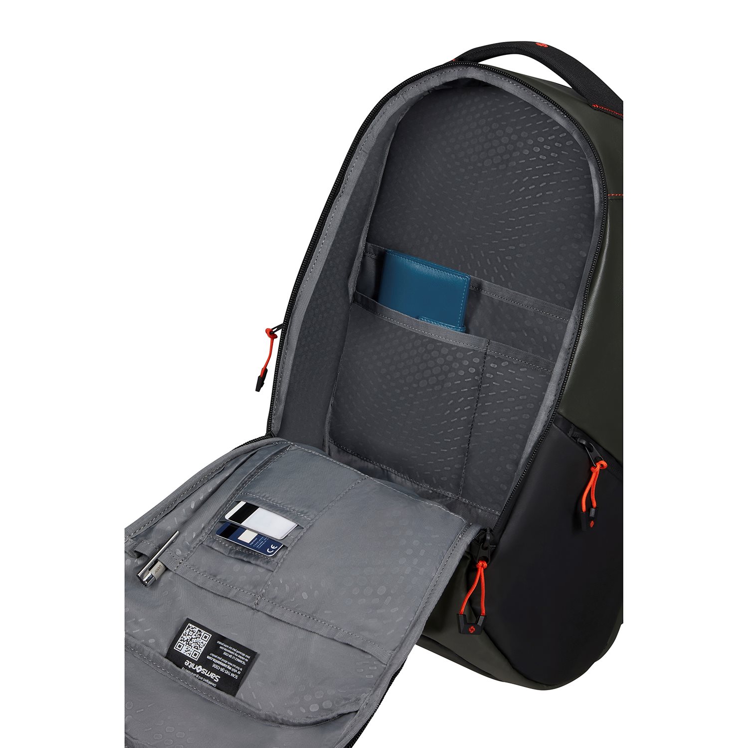 Samsonite Ecodiver Laptop Backpack M USB climbing ivy