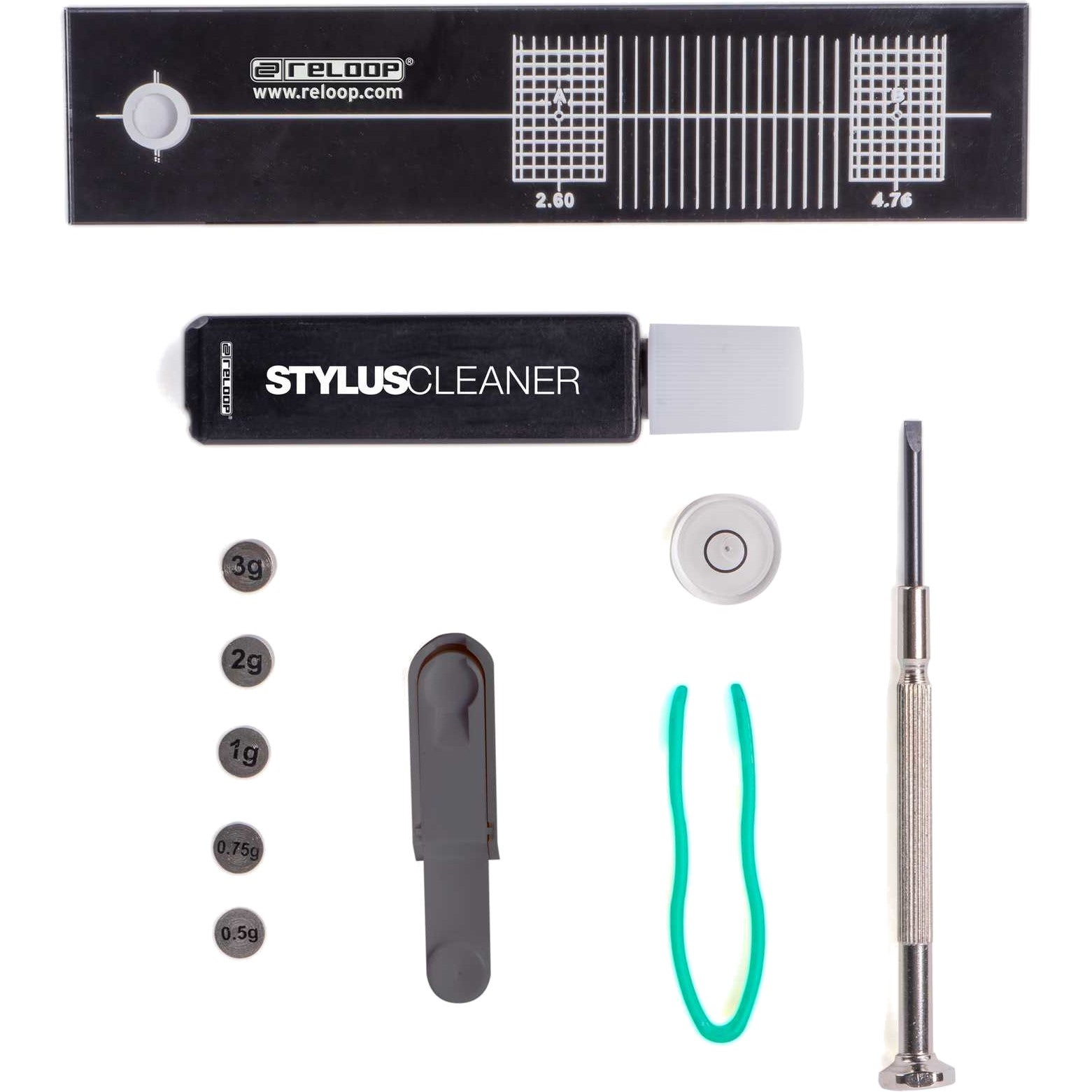 Reloop Turntable Cartridge Mount & Gauge Set