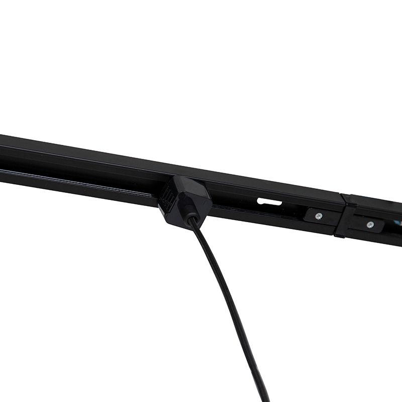 Modern railsysteem met 3 spots en 3 hanglampen goud 1-fase - Iconic Cavalux Jeana