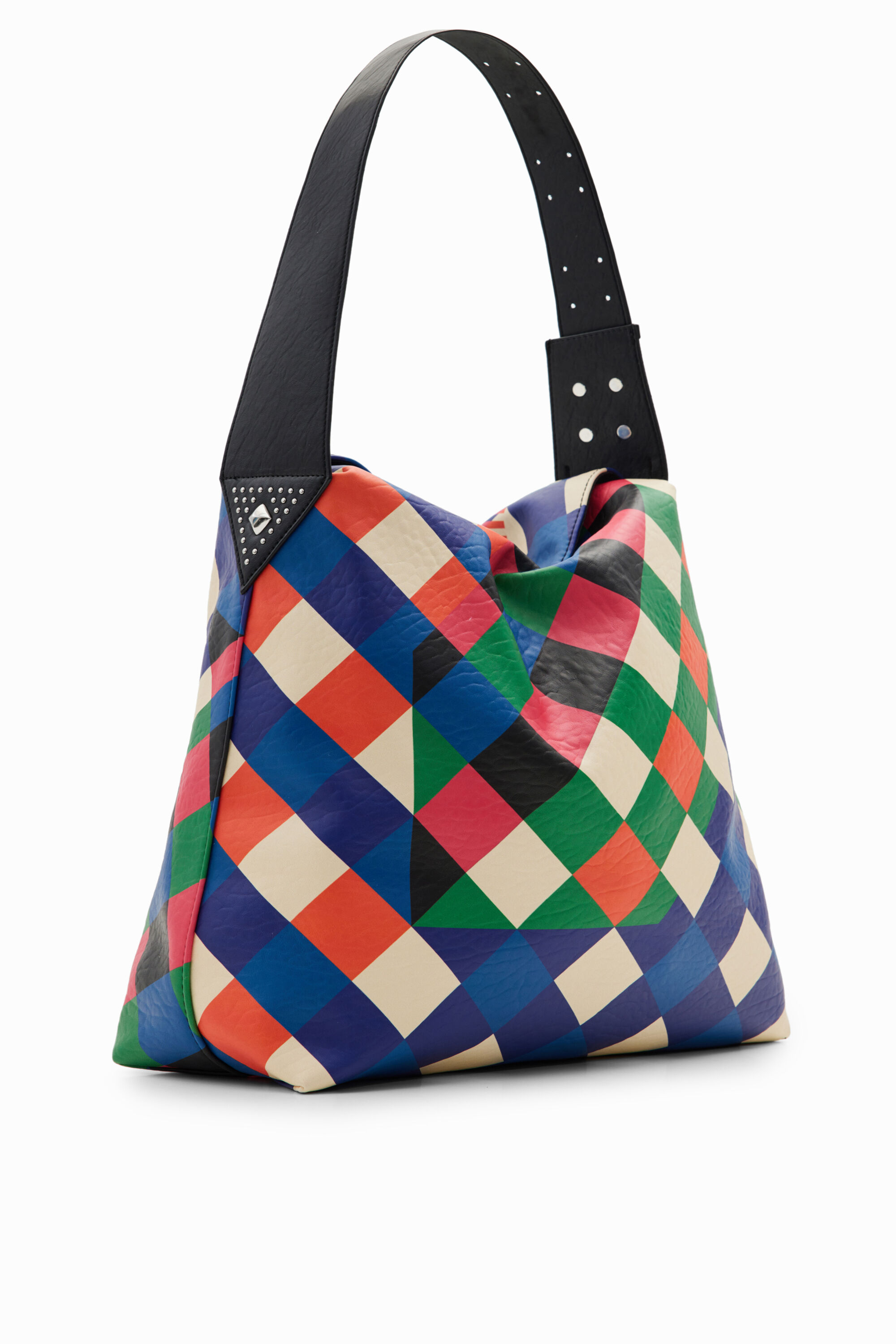 Bolso mediano rombos