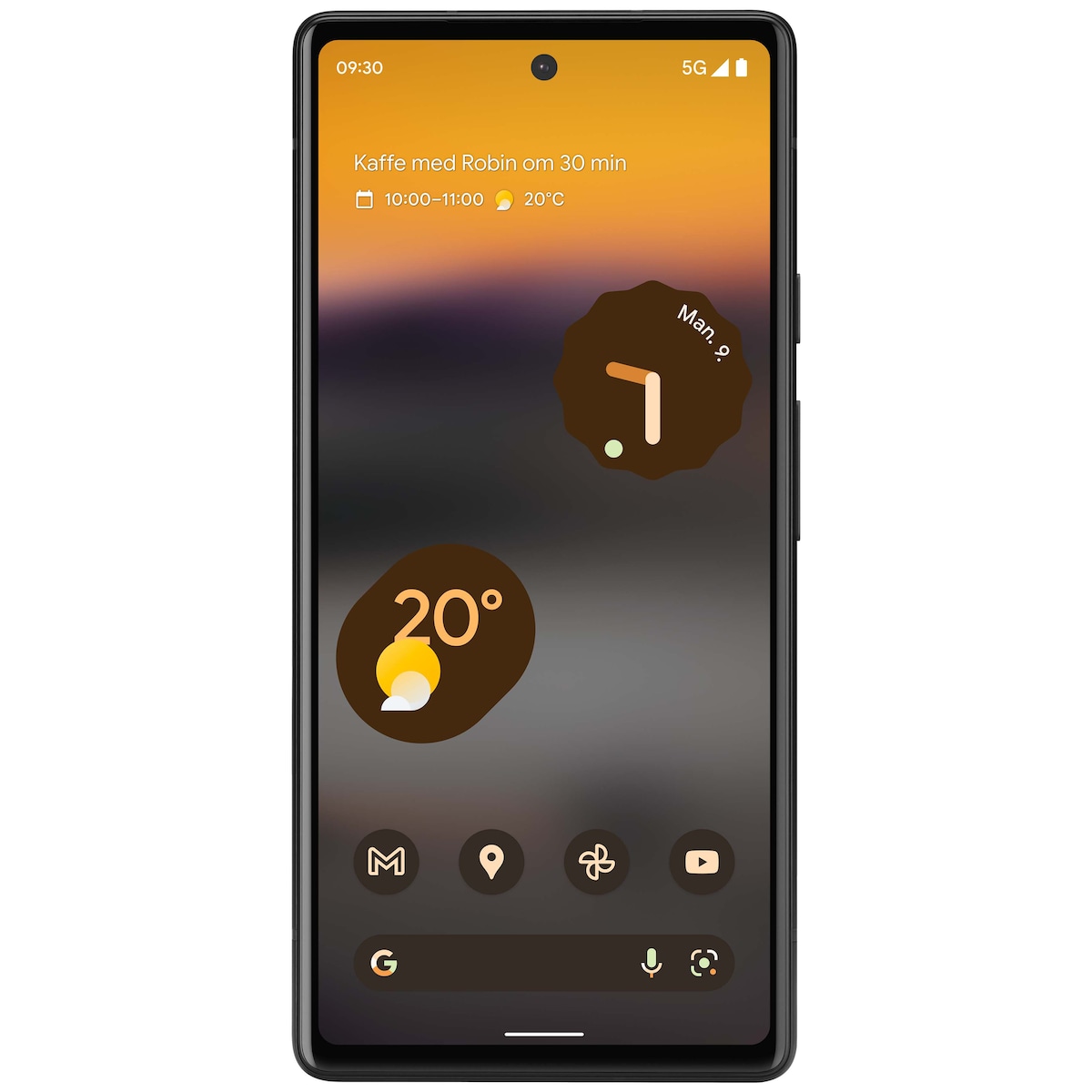 Google Pixel 6a smarttelefon 6/128GB (charcoal)