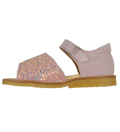 Angulus Sandalen - Pale Rose/Rose Glitter