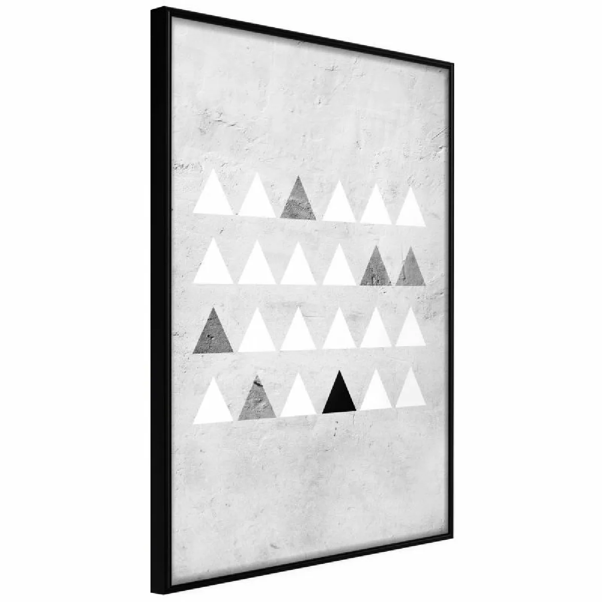 Paris Prix Affiche Christmas Tree Plantation - 20 x 30 cm Noir
