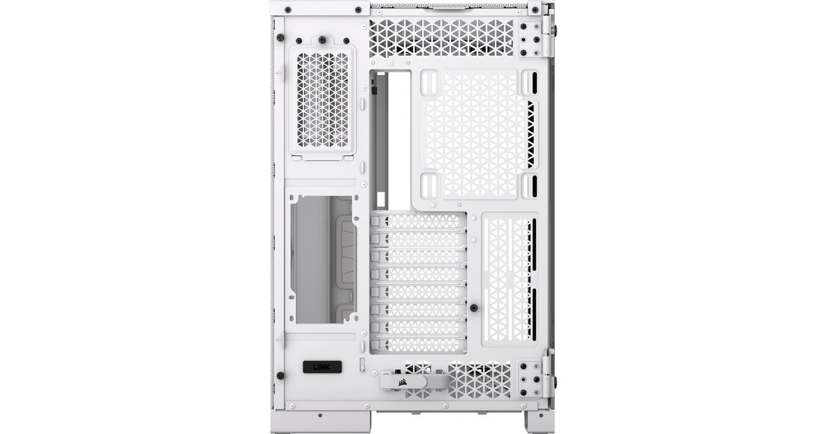 Corsair6500X midi tower behuizing  (Wit | 4x USB-A | 1x USB-C | Tempered Glass)