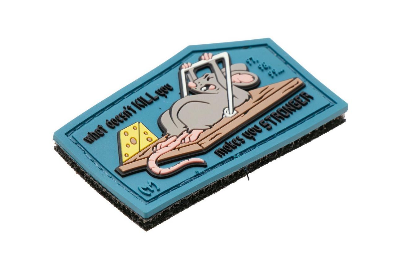 Maxpedition TRAPC Mouse Trap 3D Morale Patch FULL COLOUR, patch