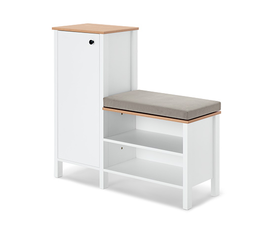 Sitzbank mit Schuhschrank