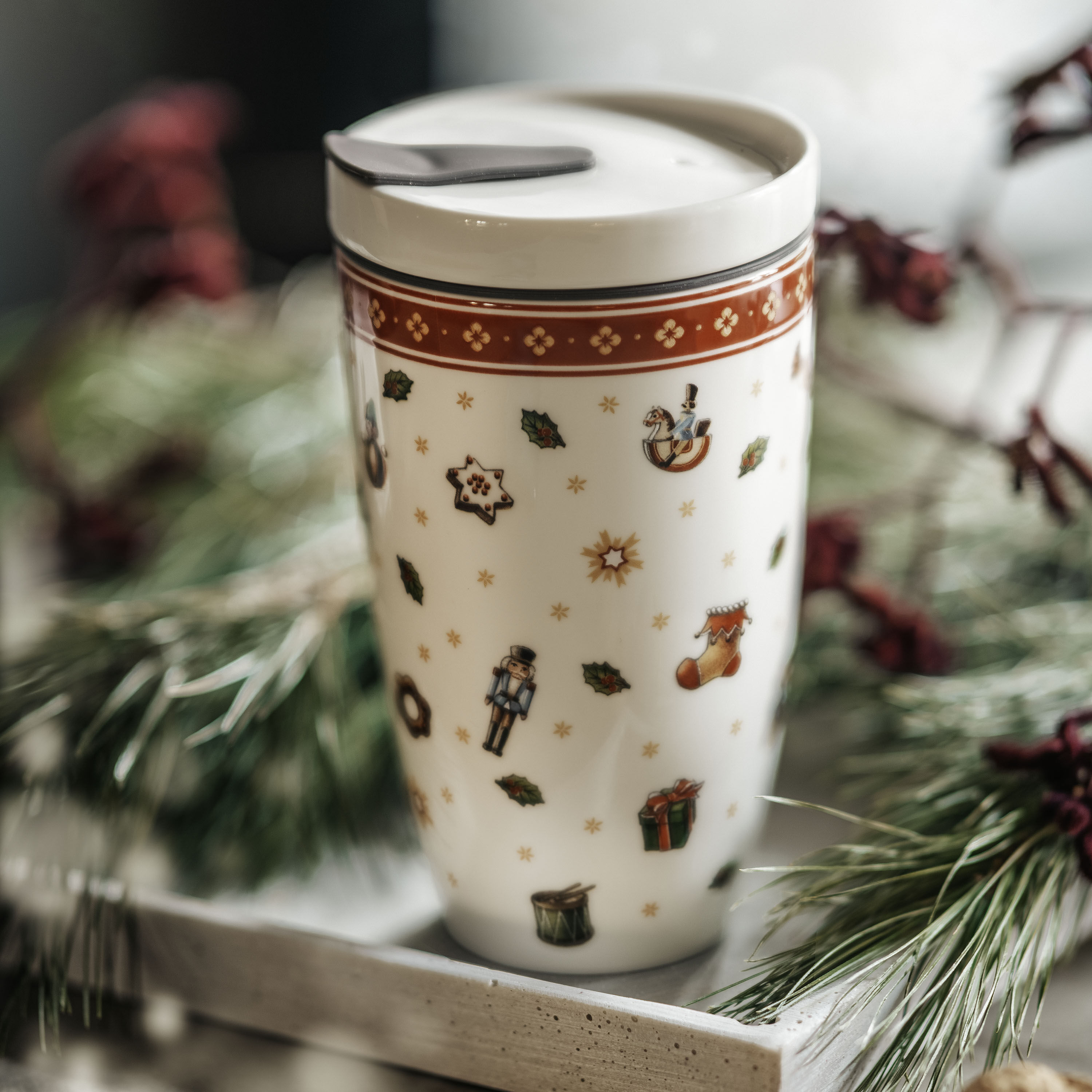 To Go Travel coffee mug Multi-colored, 11.9 oz