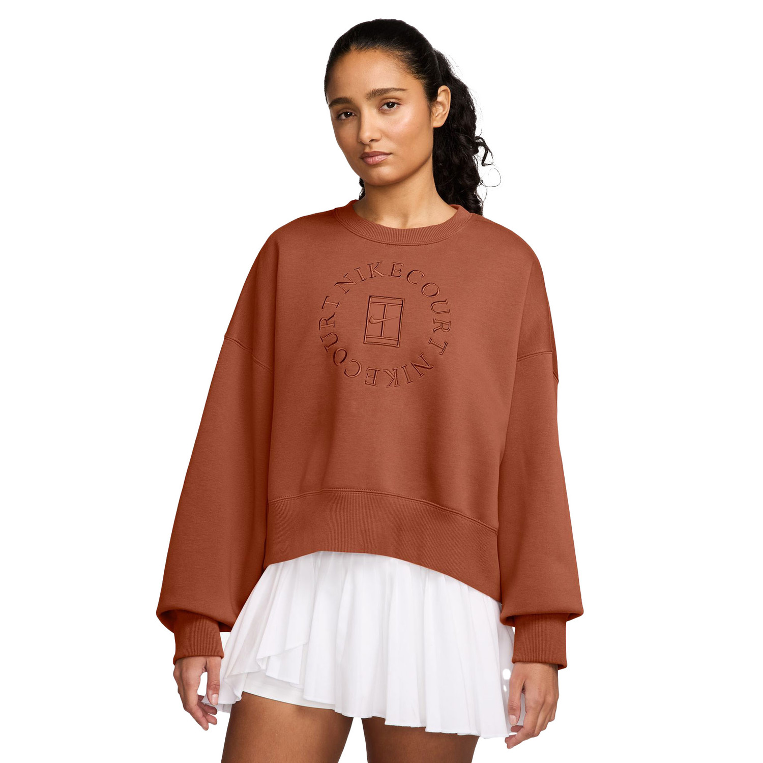 Nike Court Heritage Oversized Crew