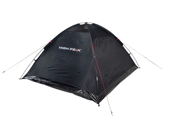 High Peak Monodome XL, Kuppeltelt, 4 person(er), Ventilation, Vandtætte samlinger, Sort