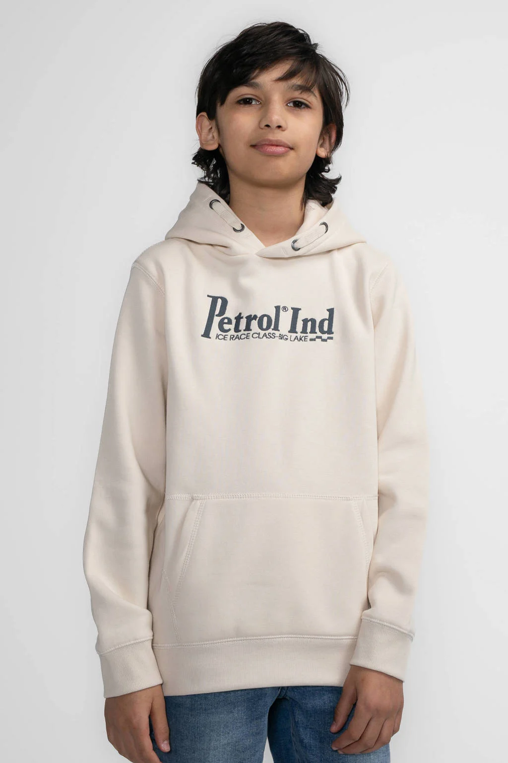 Petrol Industries hoodie ecru