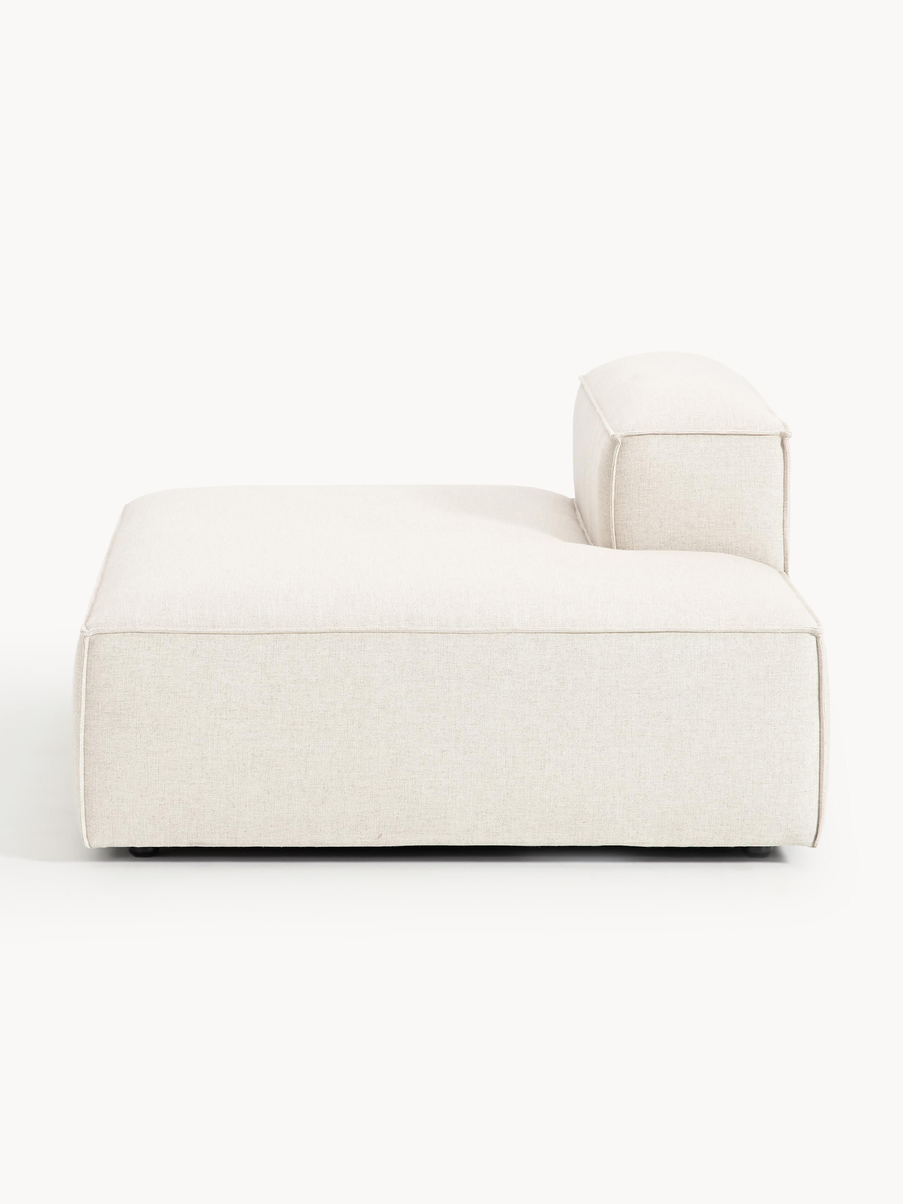 Chaise longue module Lennon van linnenmix