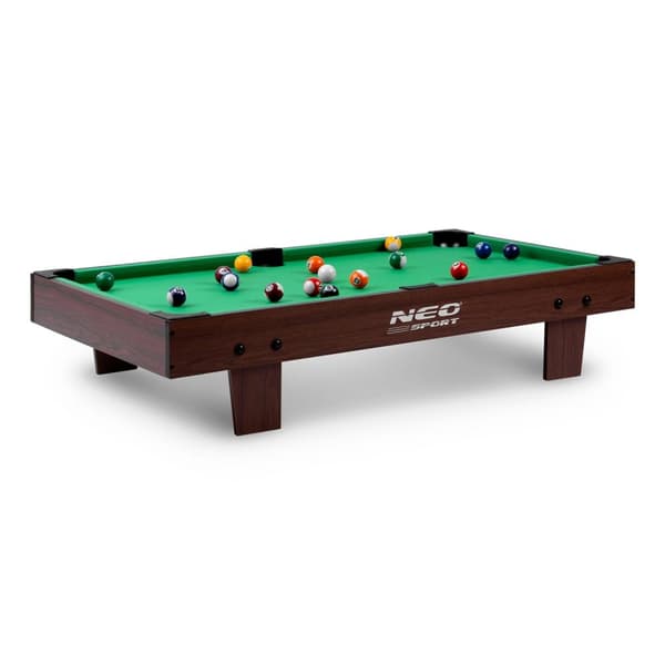 Biljardbord for spill, 92 x 52 x 19 cm, modell NS-806