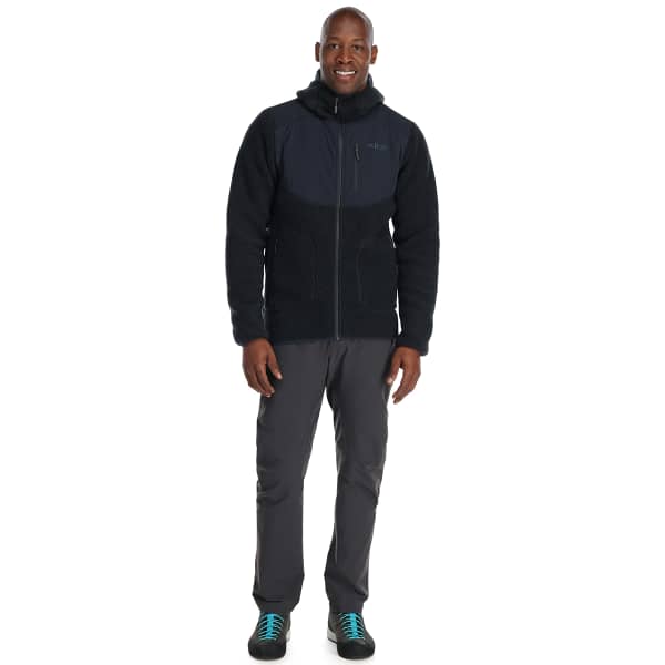 Veste polaire ski rando RAB OUTPOST HOODY BELUGA