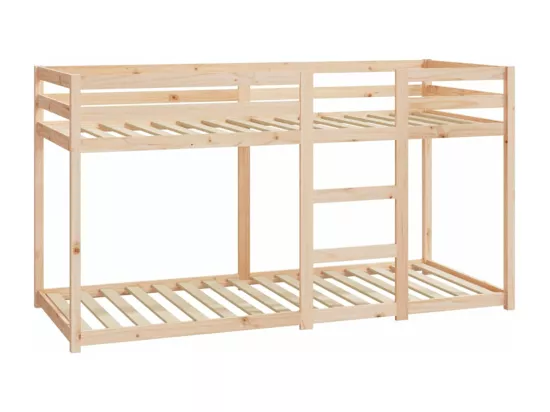 Lit superposé sans matelas 80x200 cm bois de pin massif