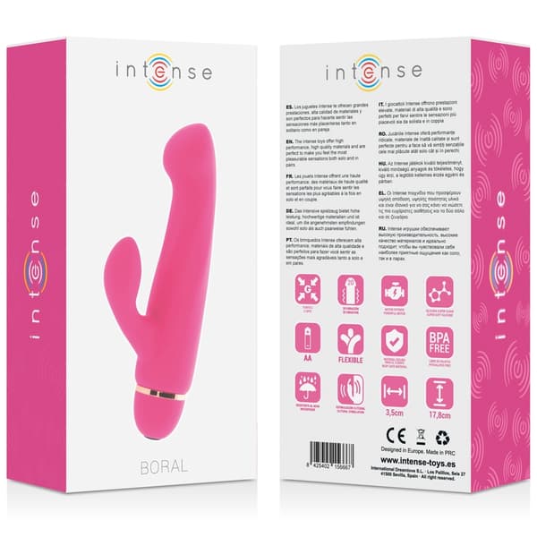 Intens - Boral 20 Speeds Silikon Rosa