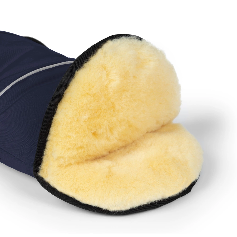Werner Christ Baby Handwärmer GLOVY LUXE blau