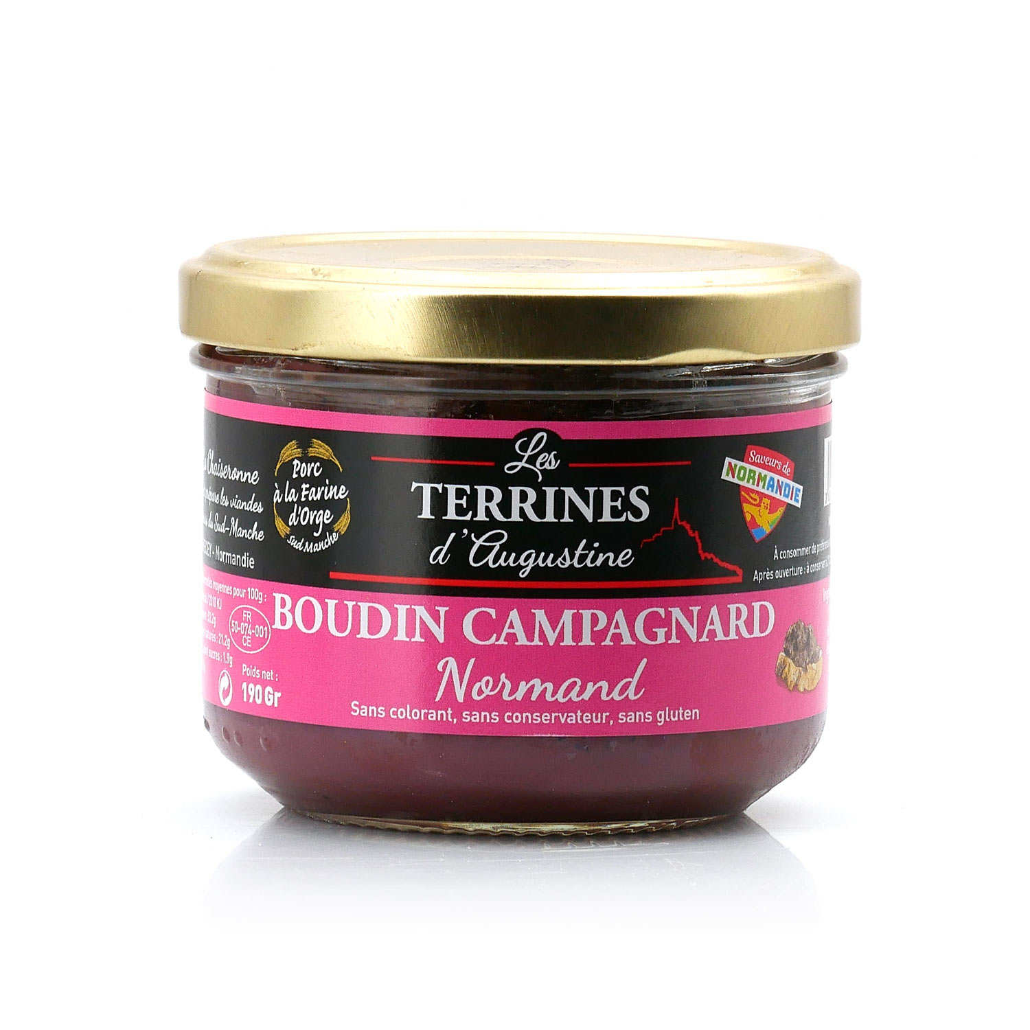 Boudin campagnard normand à toaster