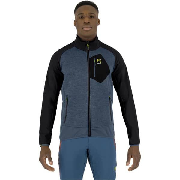 Veste polaire ski rando KARPOS ODLE FLEECE MIDNIGHT/BLACK