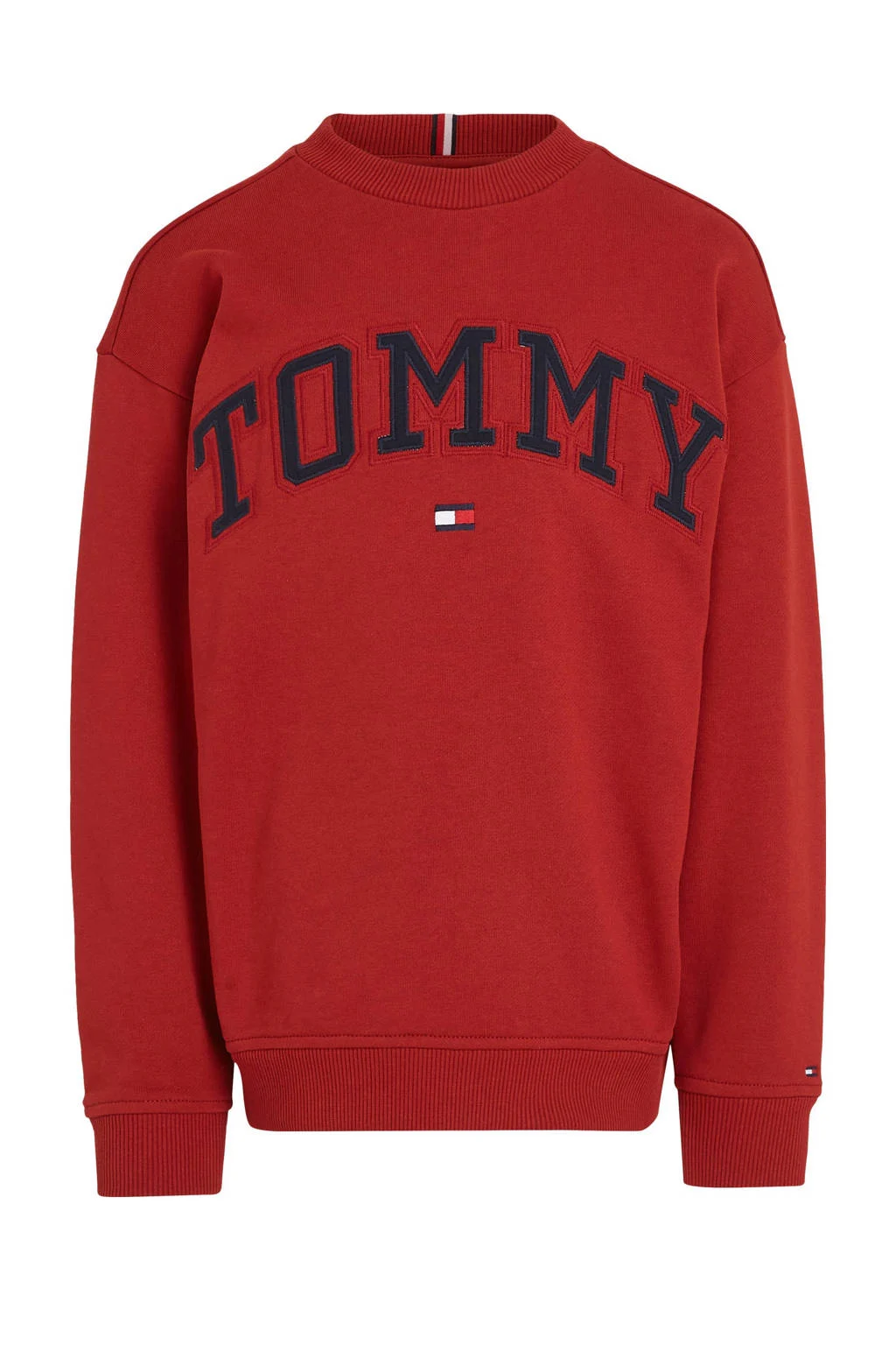 Tommy Hilfiger sweater met logo rood