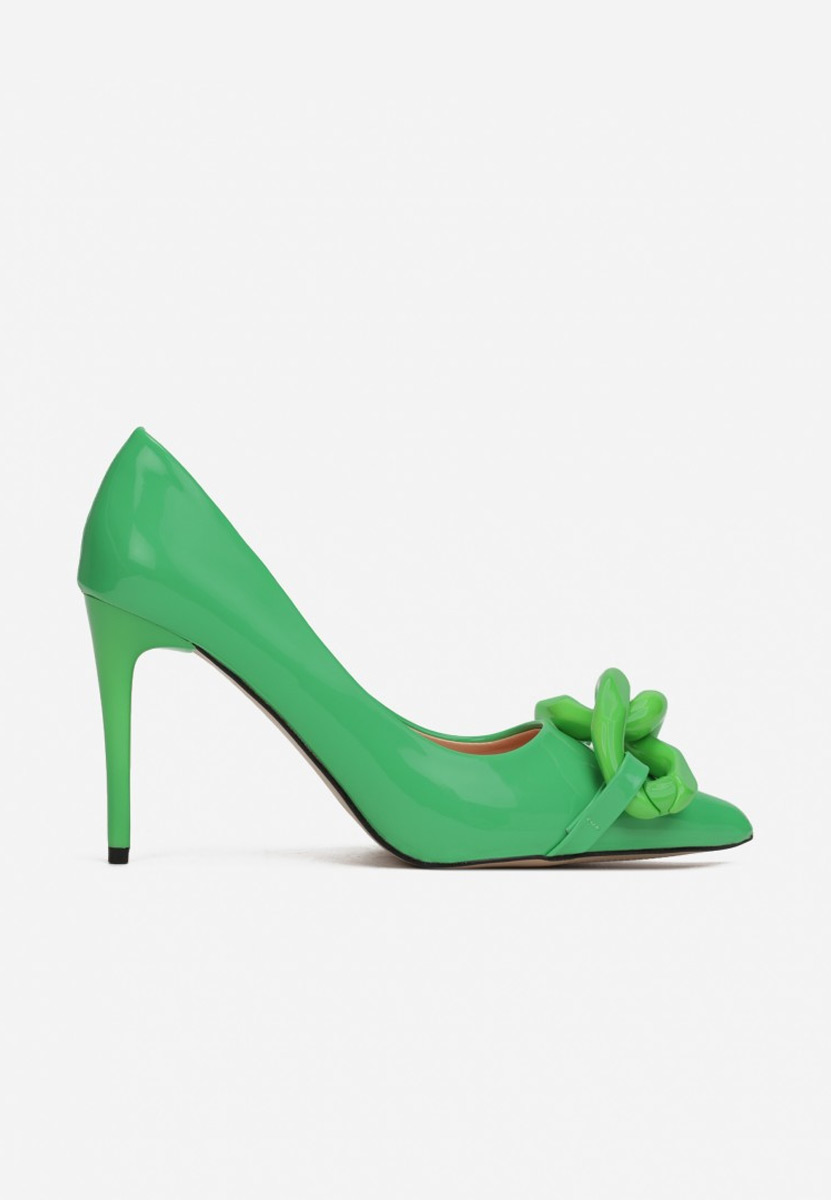 Chaussures stiletto verts Corrientes