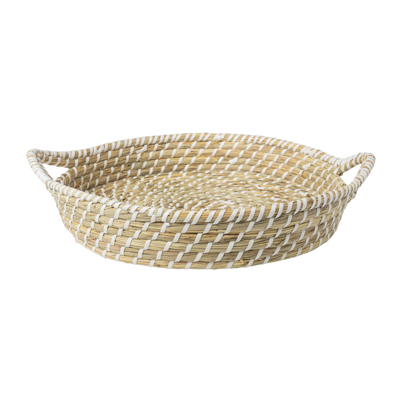 Mand sofie met hengsels - ø40x8 cm