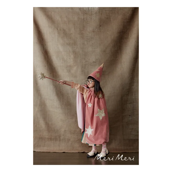 Meri Meri Déguisement de Sorcier en velours | Rose