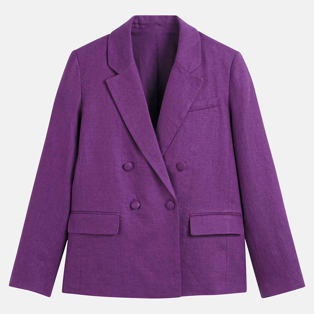 COLEÇÕES LA REDOUTE<br>Losvallende gekruiste blazer, Assinatura ISEULTT