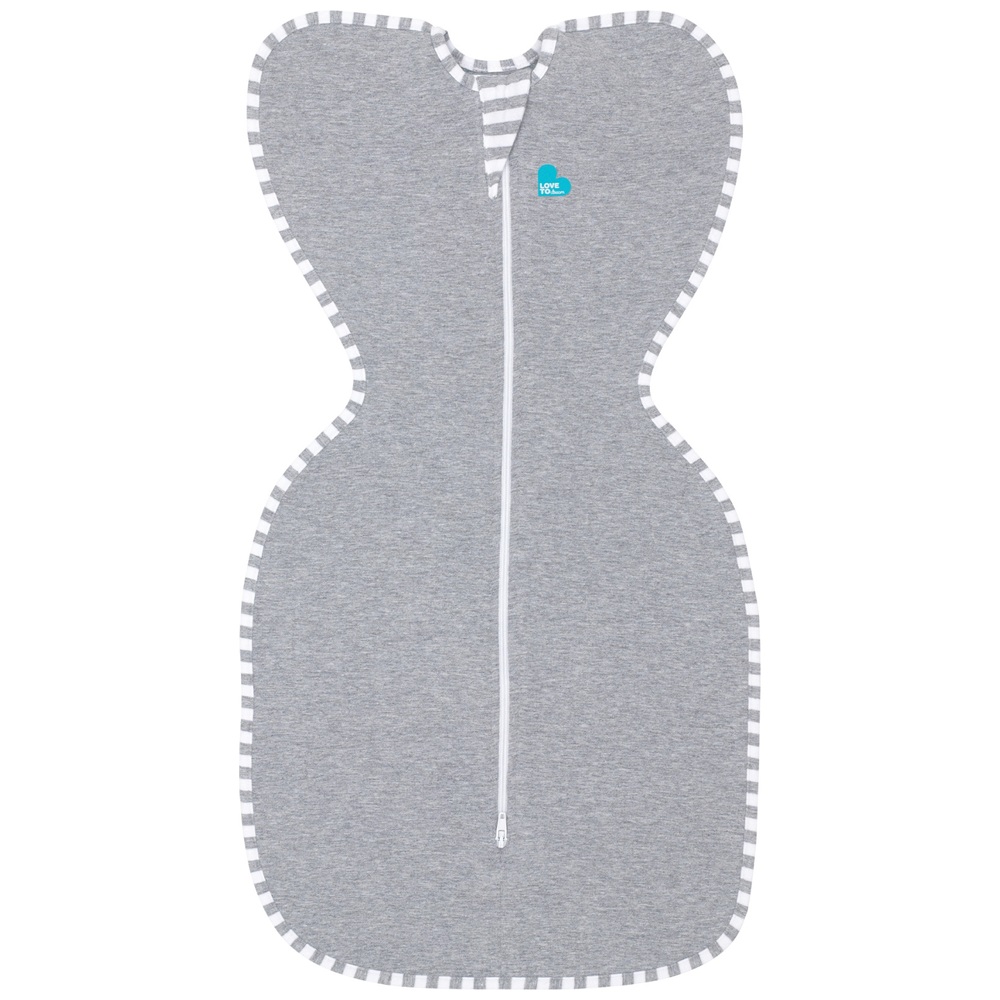 Love To Dream Swaddle Up Baumwoll-Pucktuch, Original, Mittelgrau