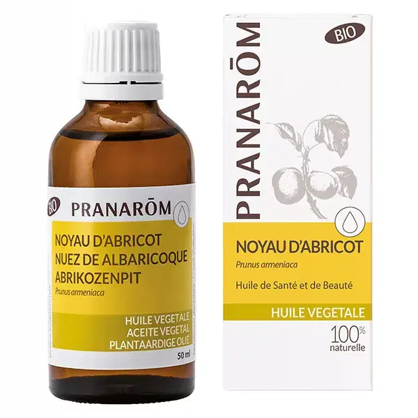 Pranarom Huile Végétale Bio Noyau d'Abricot 50ml