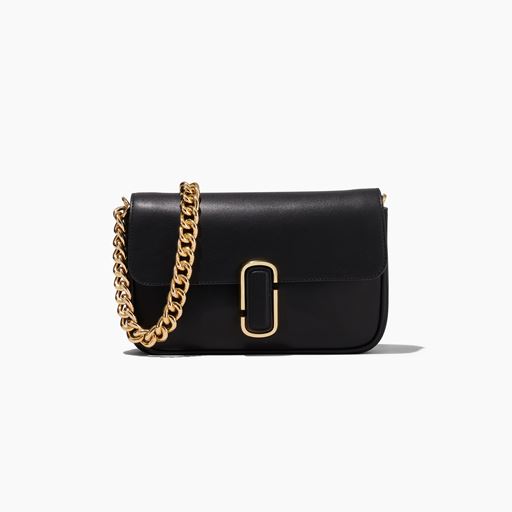 Marc Jacobs The J Marc Skuldertaske, Black/Gold