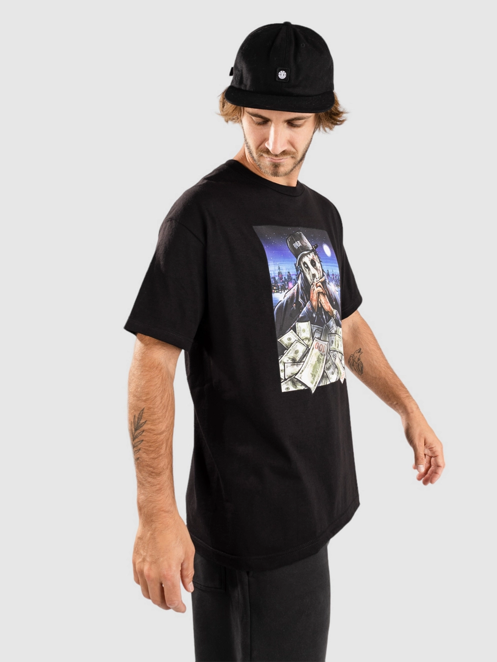 DGK Hood King T-Shirt black