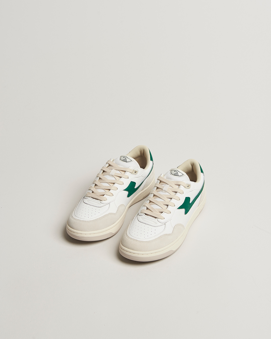 Stepney Workers Club Pro Cup 01 S-Strike Leather Sneaker Spring Green