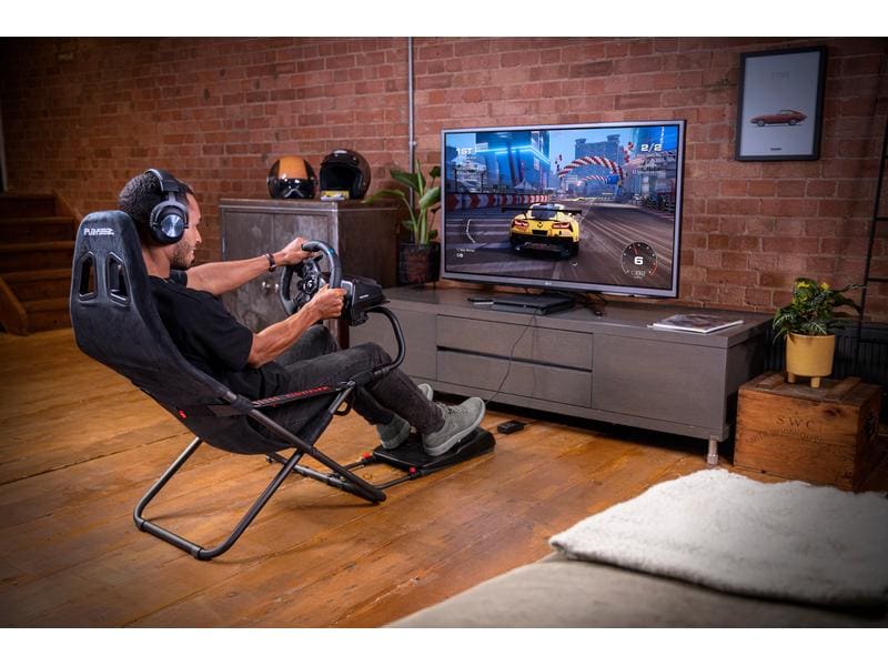 Logitech Lenkrad G923 TRUEFORCE für PS5 / PS4 / PC Hochleistungs-Lenkrad- und Pedal-Set für Rennsimulationen