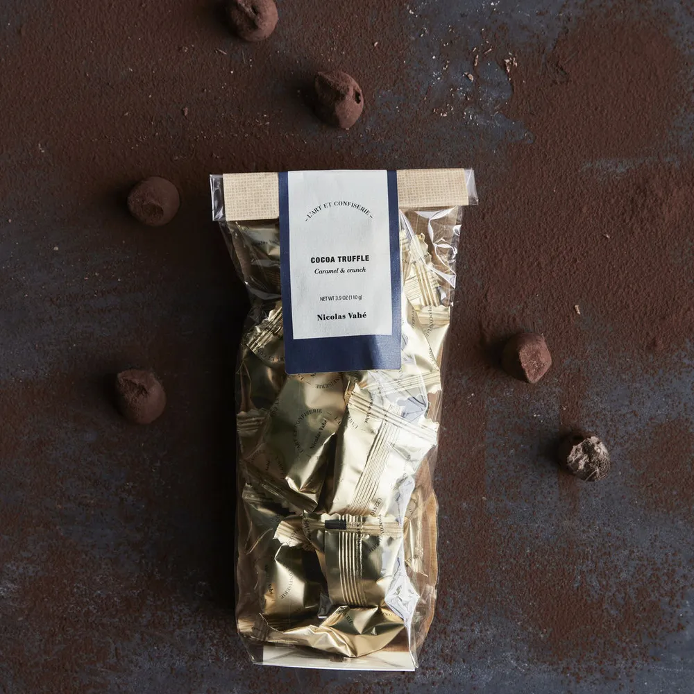 Nicolas Vahé Chocolate Truffles - Caramel & Crunch - 110 g.