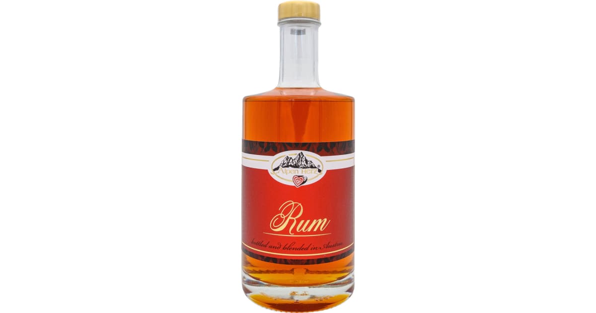 Alpenherz Rum 42% (Einweg)