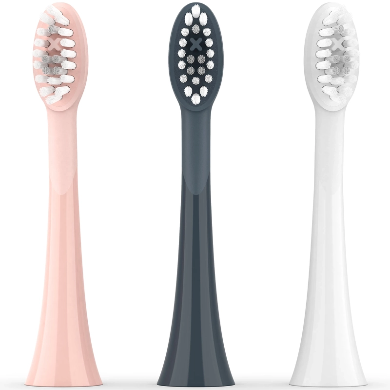 Ordo Sonic+ Brush Heads 2-pack - White Silver