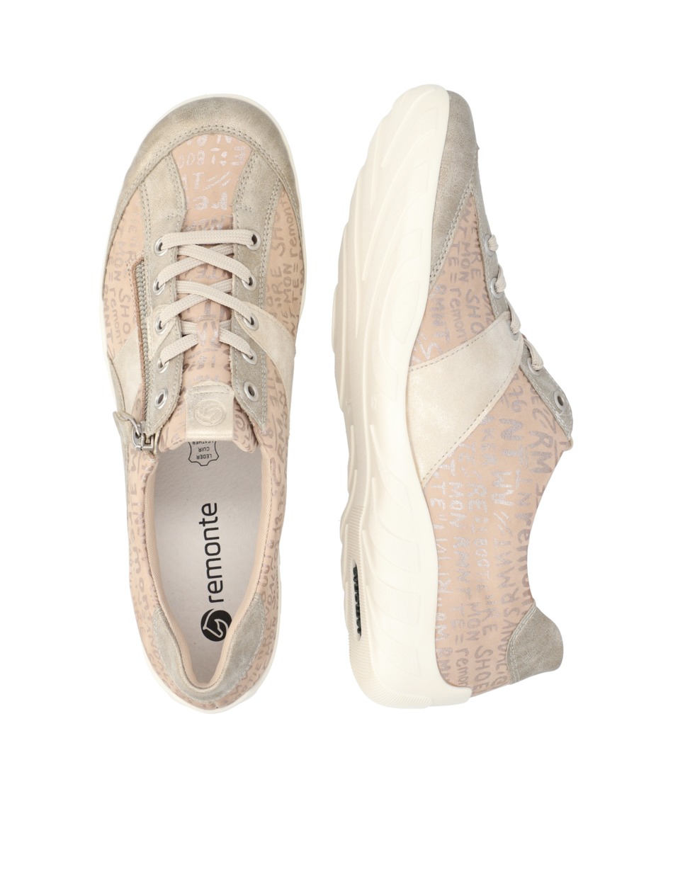 Lederkombination Sneaker
