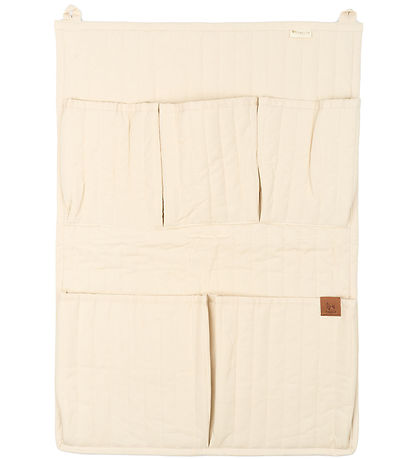 Fabelab Wandaufbewahrung m. Taschen - Quilted - 45x65 cm - Hafer