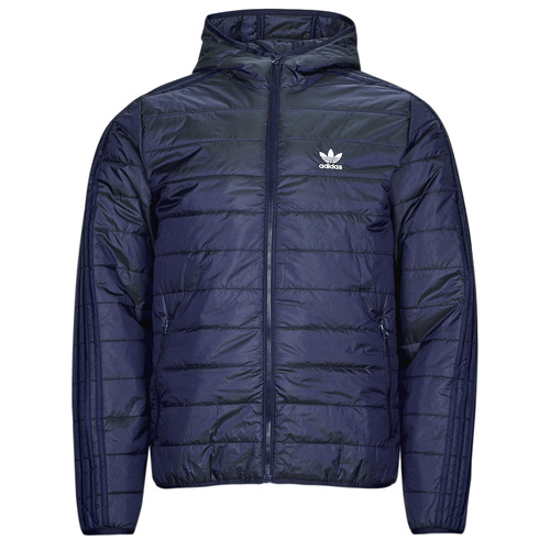 adidas Originals - PAD HOODED PUFF - Marine