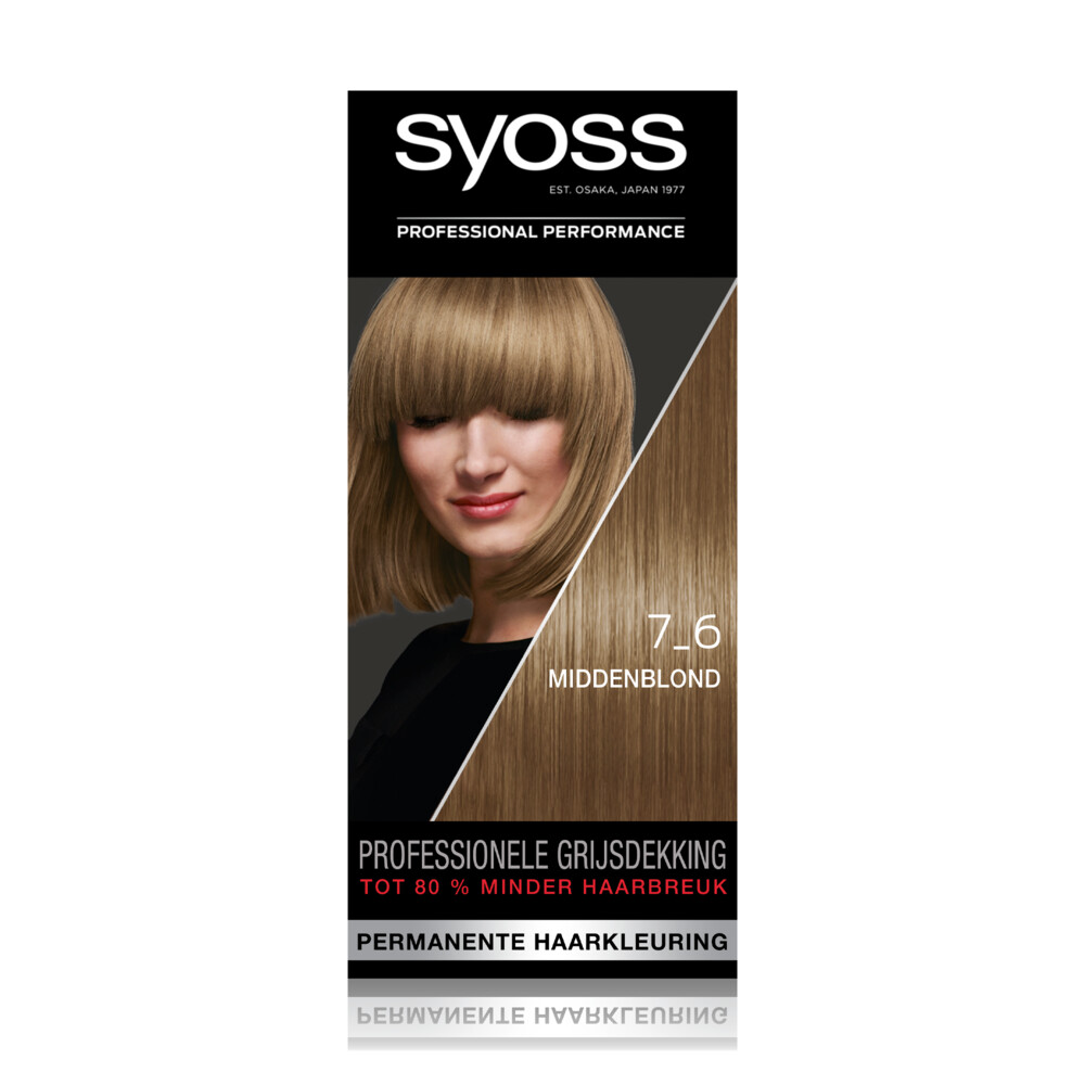 Syoss Baseline Haarverf 7-6 Medium Blonde