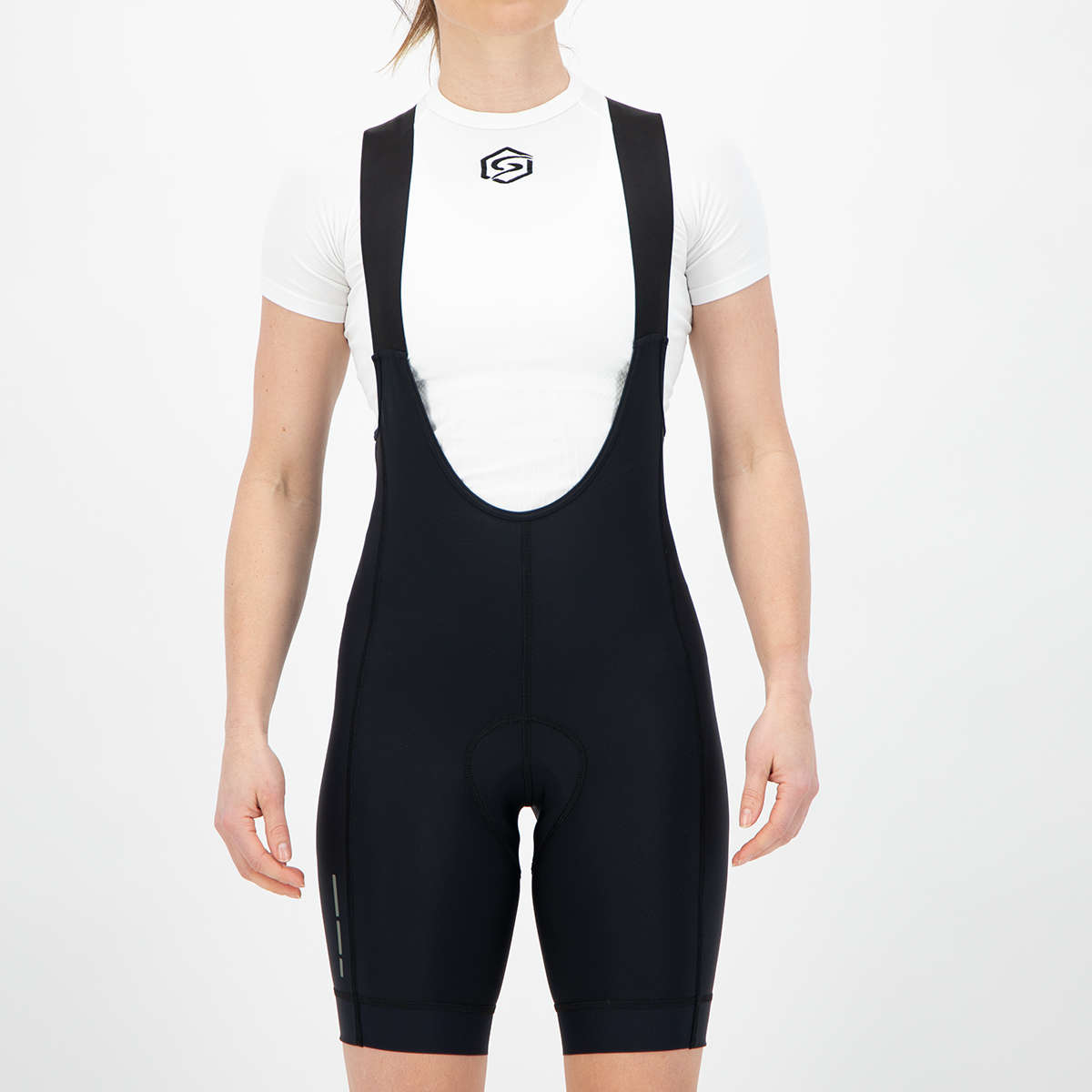 FUTURUM HANNAH Fietsbroek Kort Zwart Dames
