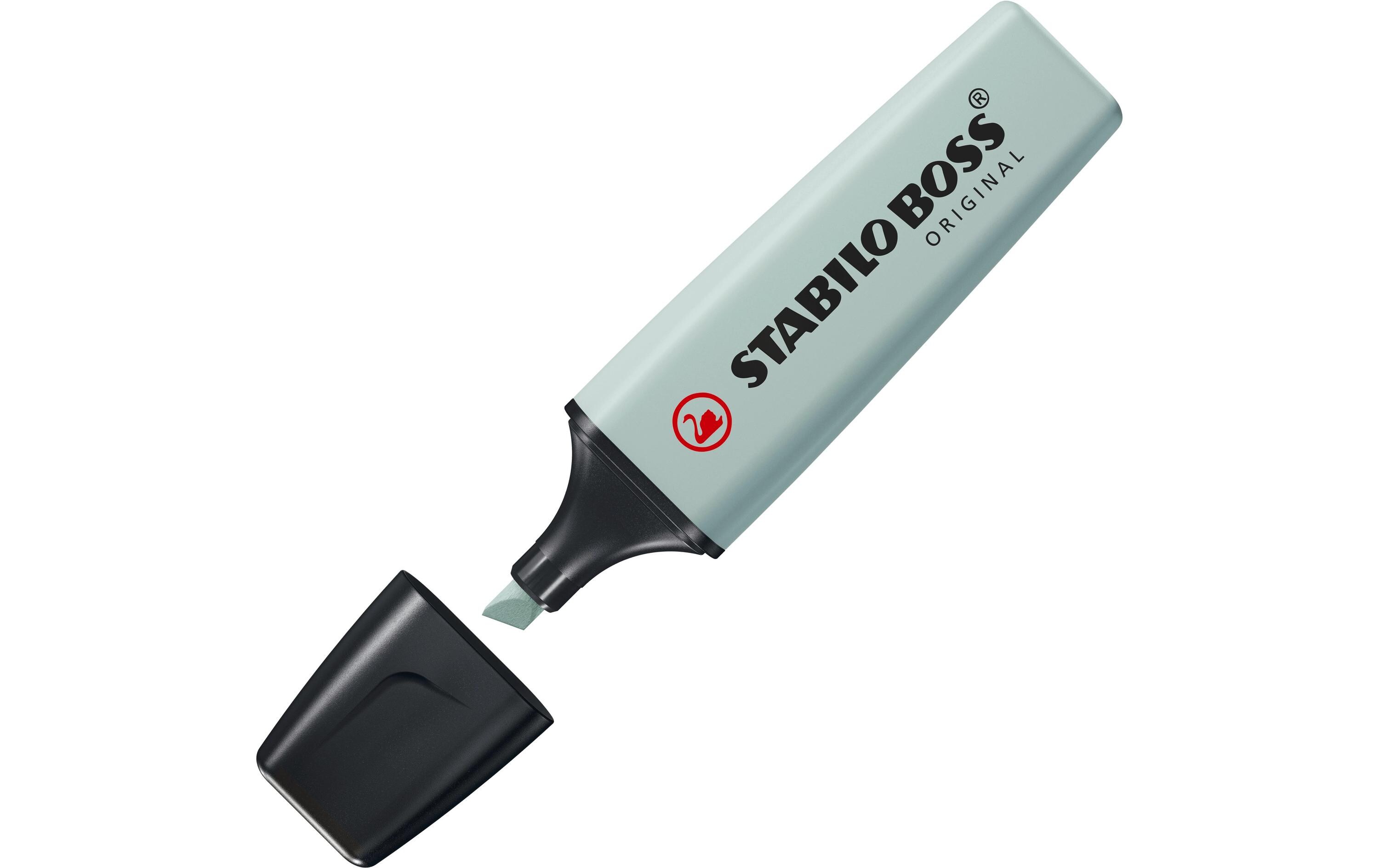 Textmarker BOSS ORIGINAL NatureColors 4er SetLeuchtmarker mit Keilspitze